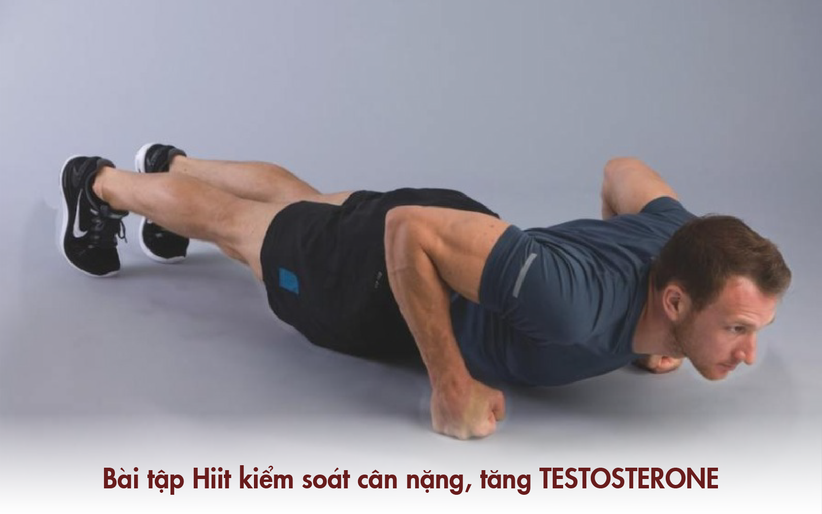 Bài tập Hiit giúp tăng sức khỏe đồng thời tăng cường Testosterone tự nhiên cho nam giới